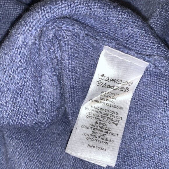 Rachel Zoe Powder Blue Oversized Tent Sweater - Women’s Size Medium - Picture 6 of 7